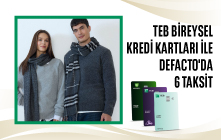 Defacto'da 6 Taksit!